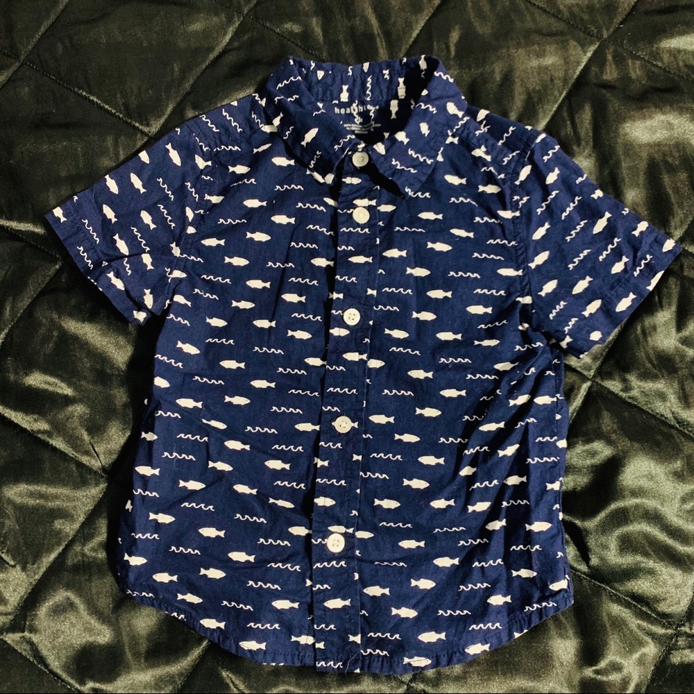 Toddler Boy Button Down Shirt